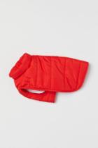H & M - Quilted Dog Jacket - Red
