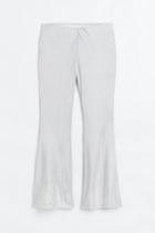H & M - H & M+ Glittery Flared Leggings - Gray