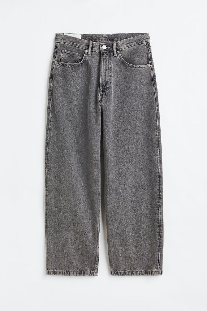 H & M - Baggy Jeans - Gray