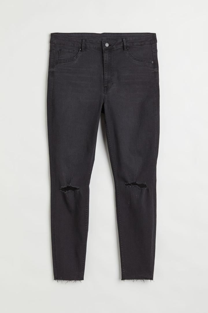H & M - H & M+ Curvy Ultra High Jeggings - Black
