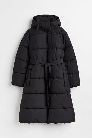 H & M - Mama Puffer Coat - Black