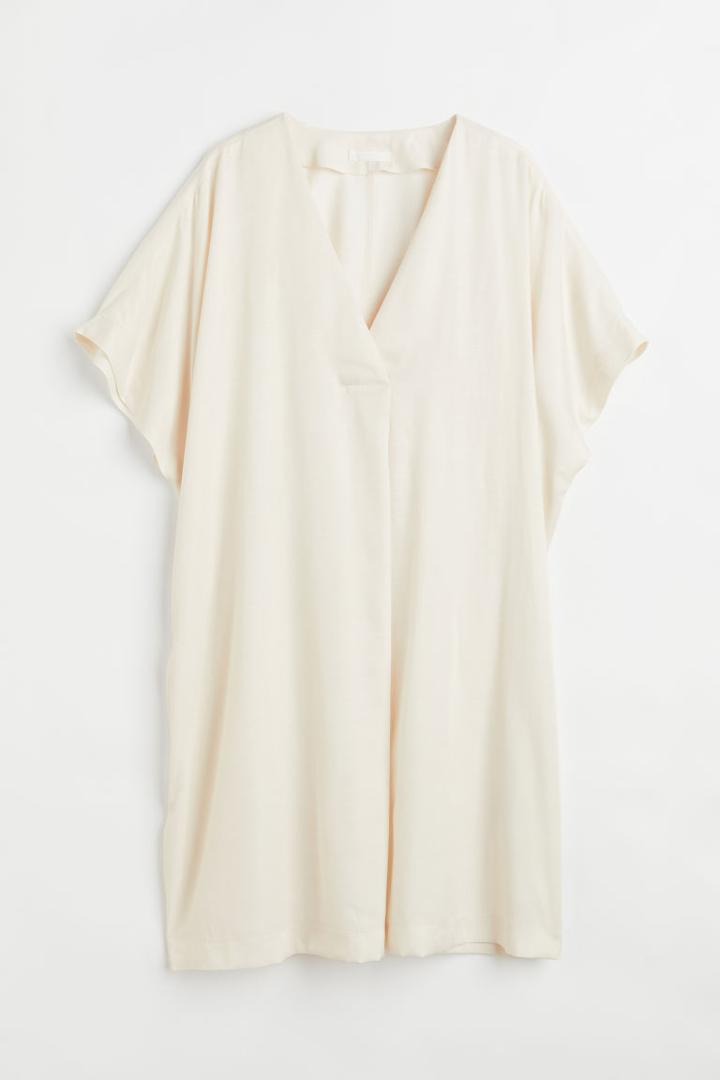 H & M - Knee-length Dress - White