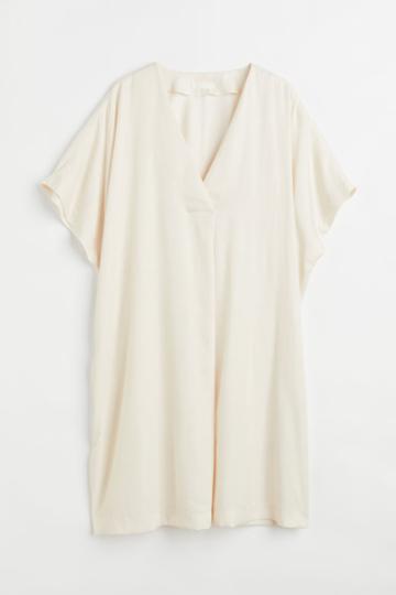 H & M - Knee-length Dress - White