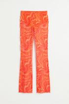 H & M - Mesh Leggings - Orange