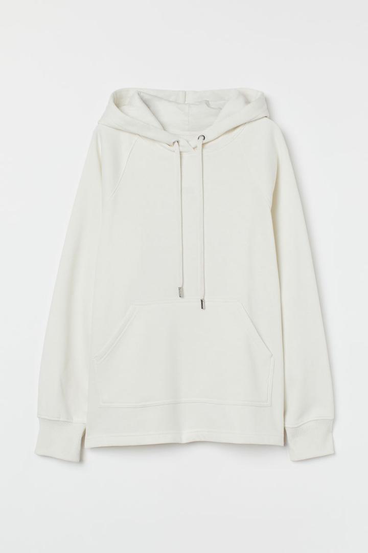 H & M - Hoodie - White