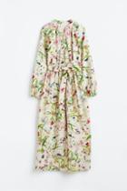 H & M - Linen-blend Dress - White