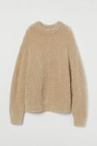 H & M - Wool-blend Sweater - Beige