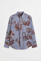 H & M - Regular Fit Shirt - Turquoise