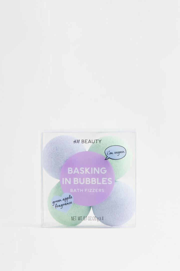 H & M - 4-pack Mini Bath Fizzers - Blue