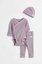 H & M - Adjustable Fit Set - Purple