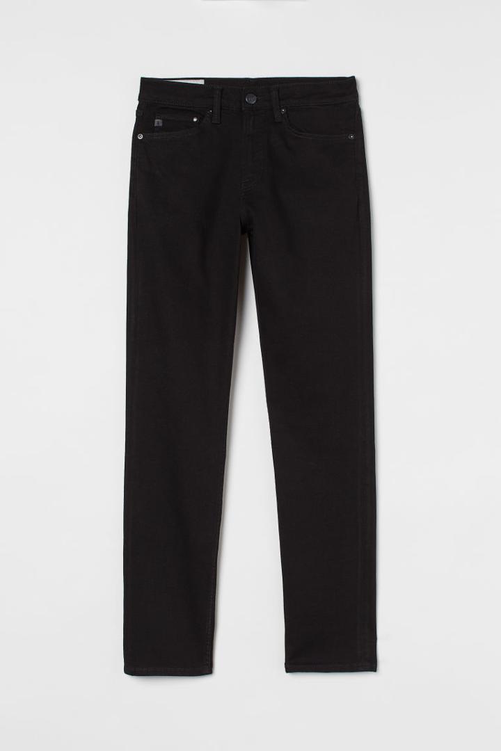 H & M - Freefit Slim Jeans - Black