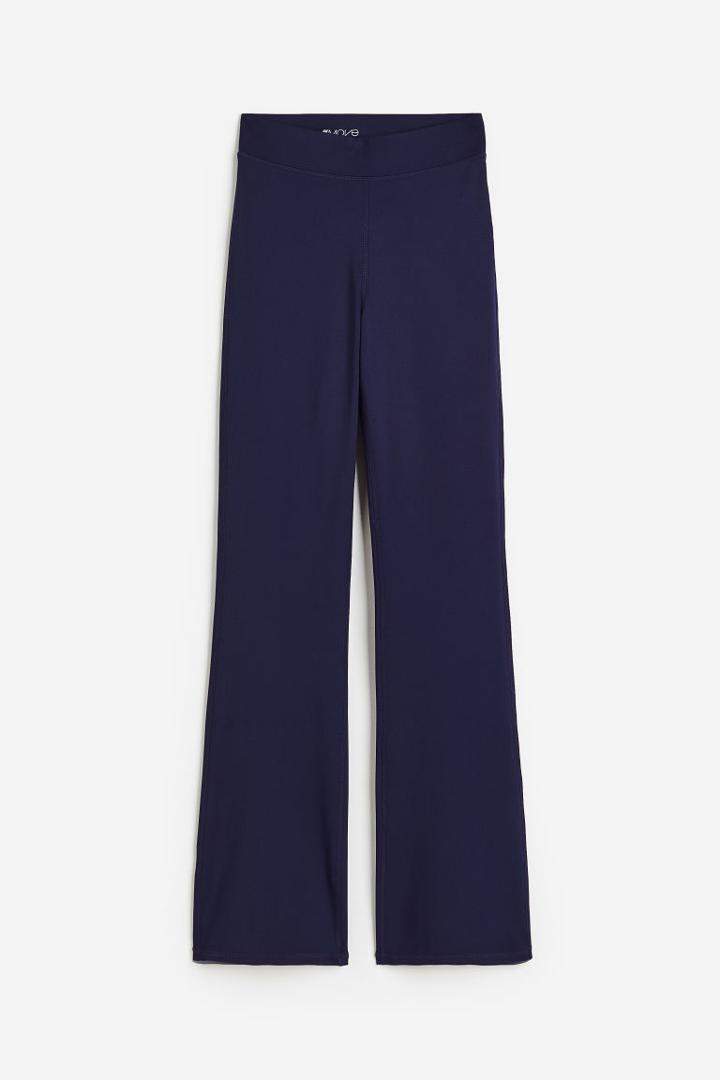 H & M - Drymove&trade; Flared Sports Pants - Blue