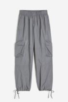 H & M - Sports Cargo Pants - Gray