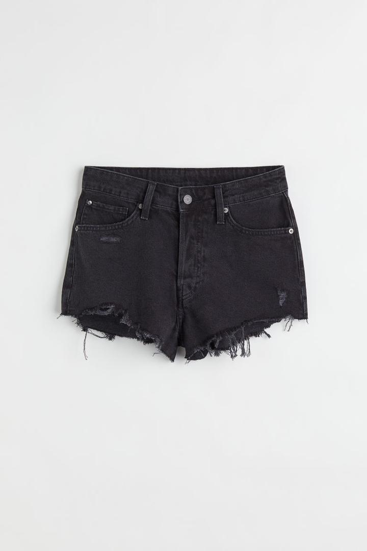 H & M - H & M+ Collared Top - Black