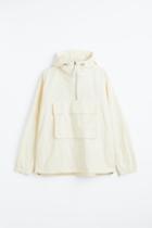 H & M - Water-repellent Anorak - White