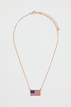 H & M - Pendant Necklace - Blue