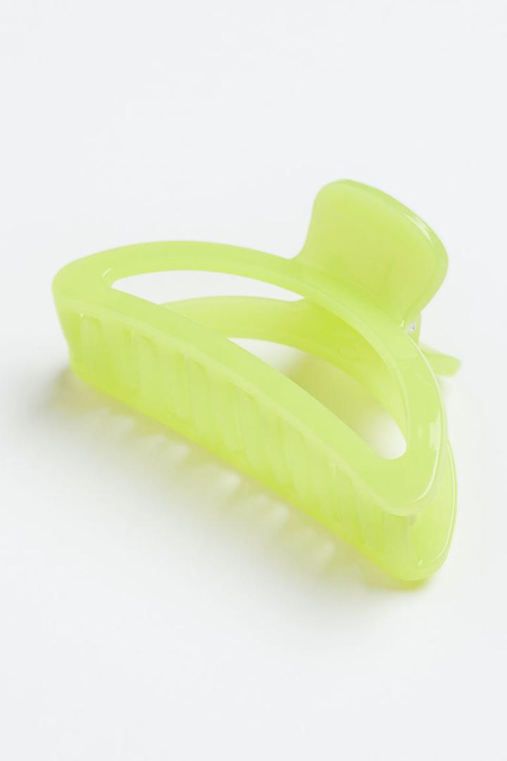 H & M - Hair Claw - Yellow