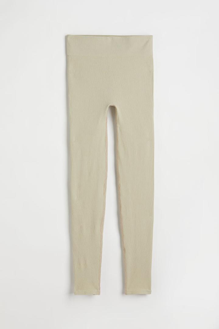H & M - Seamless Leggings - Green