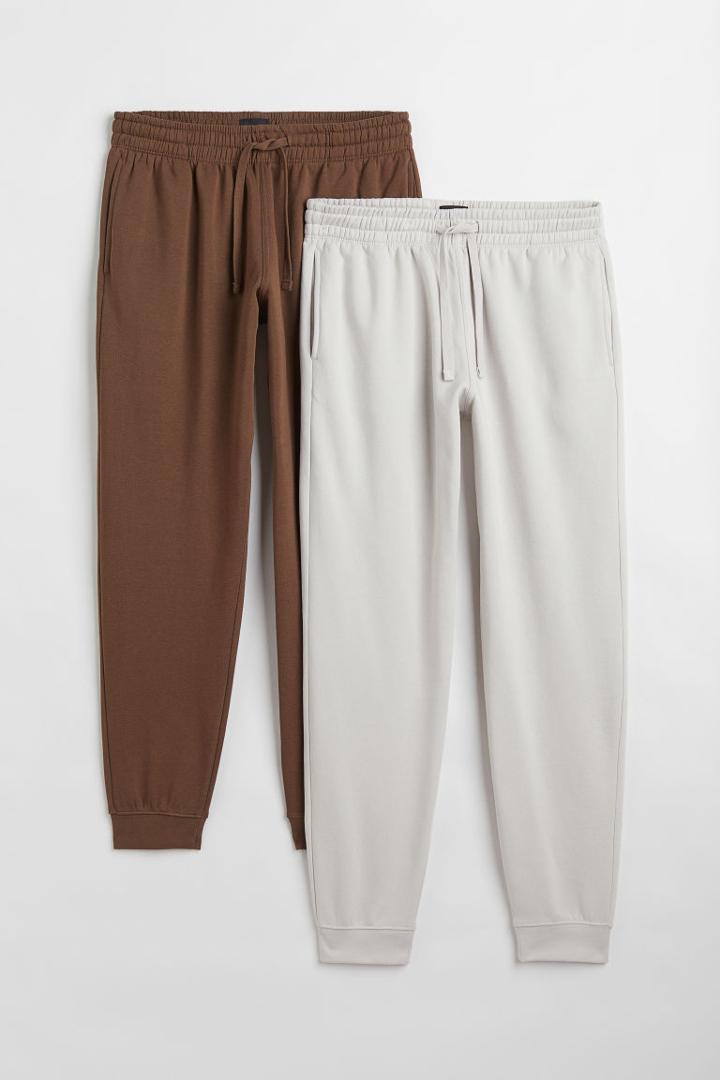 H & M - Regular Fit Joggers - Turquoise