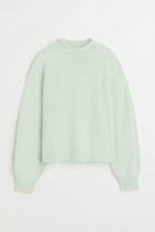 H & M - Fluffy Sweater - Green