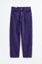 H & M - Loose Jeans - Purple