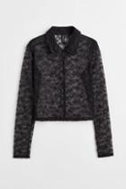 H & M - Lace Shirt - Black