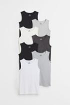 H & M - 7-pack Tank Tops - White