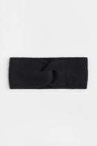 H & M - Knit Headband - Black