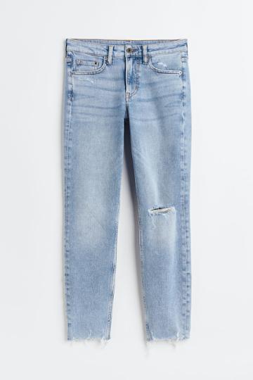 H & M - Skinny Ankle Jeans - Blue