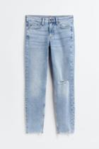 H & M - Skinny Ankle Jeans - Blue