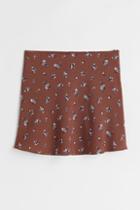 H & M - A-line Skirt - Beige