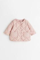 H & M - Quilted Jacket - Pink