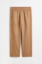 H & M - Loose Fit Lyocell Joggers - Beige