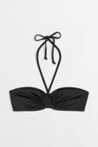 H & M - Bandeau Bikini Top - Black