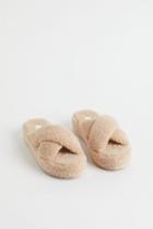 H & M - Terry Slippers - Beige