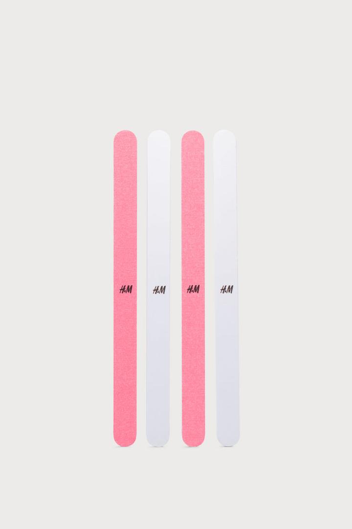 H & M - Nail Files - White