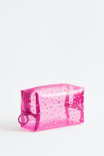 H & M - Boxy Makeup Bag - Pink