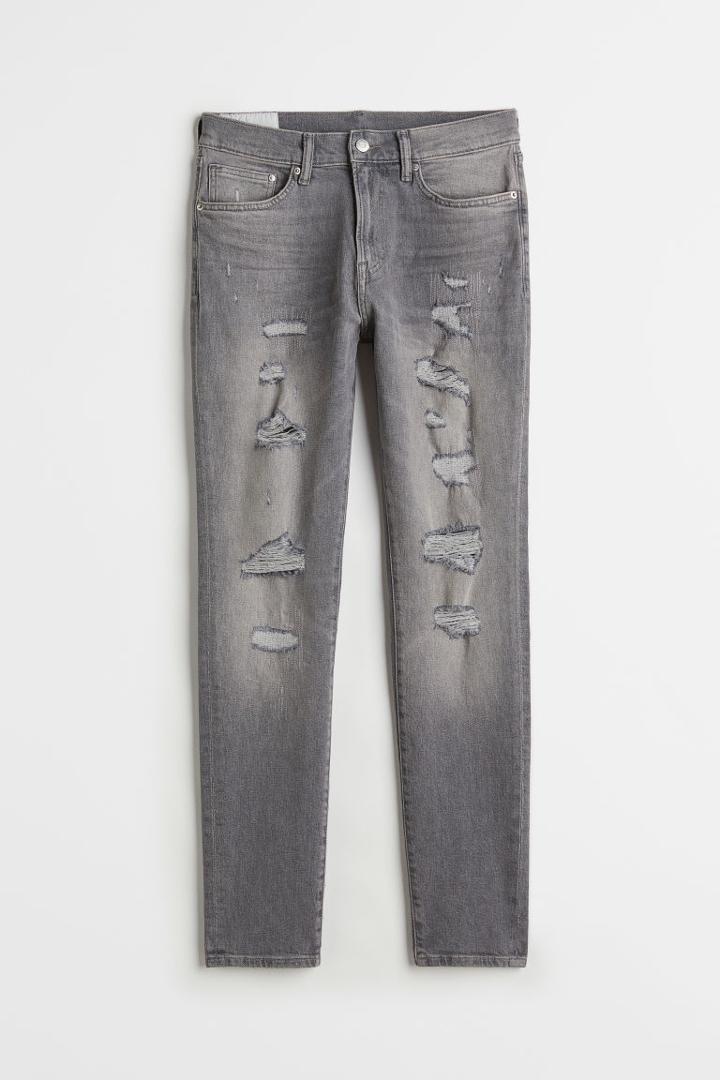 H & M - Skinny Jeans - Gray