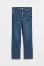 H & M - H & M+ True To You Slim Ultra High Ankle Jeans - Blue