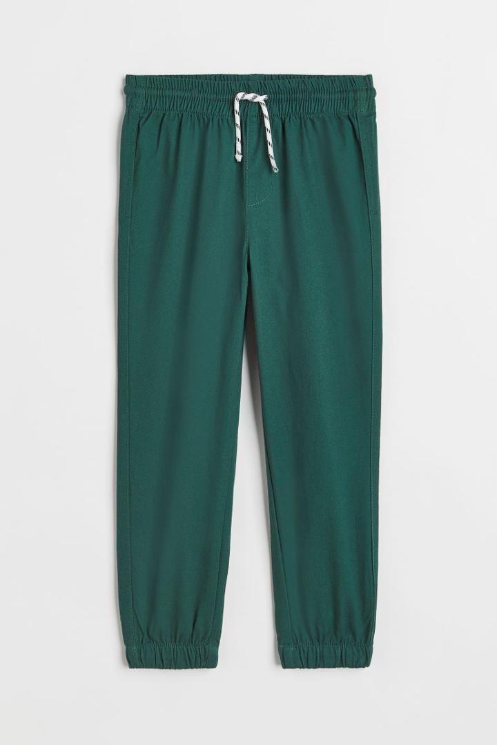 H & M - Straight Cargo Pants - Beige