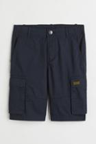 H & M - Cargo Shorts - Blue