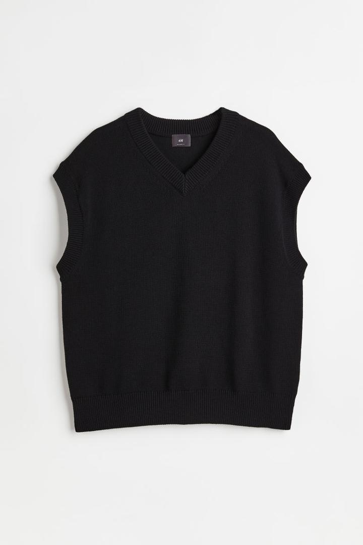 H & M - Relaxed Fit Cotton Polo Shirt - Orange