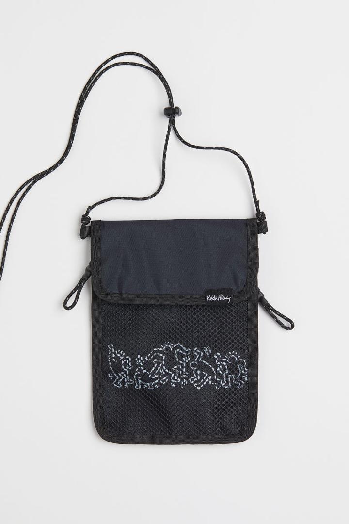 H & M - Neck-strap Bag - Blue