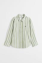 H & M - Cotton Shirt - Green