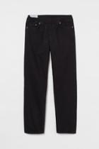 H & M - Relaxed Pull-on Jeans - Black