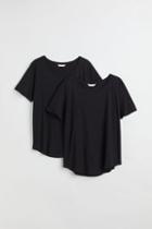 H & M - H & M+ 2-pack T-shirts - Black
