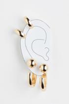 H & M - 4-pack Earrings And Ear Cuffs - Gold