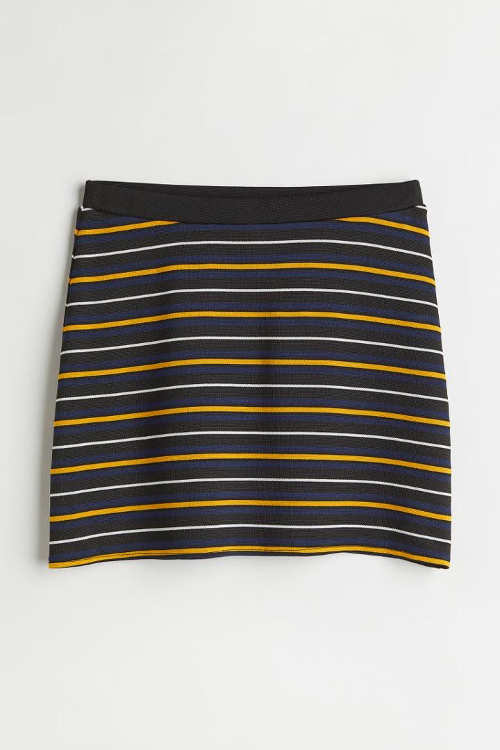 H & M - Short Skirt - Black