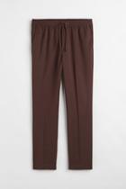 H & M - Slim Fit Joggers - Brown