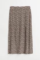 H & M - Viscose Skirt - Beige